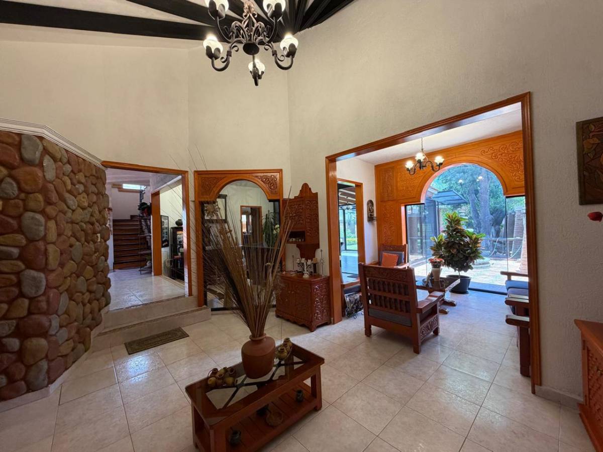 Sala con doble altura