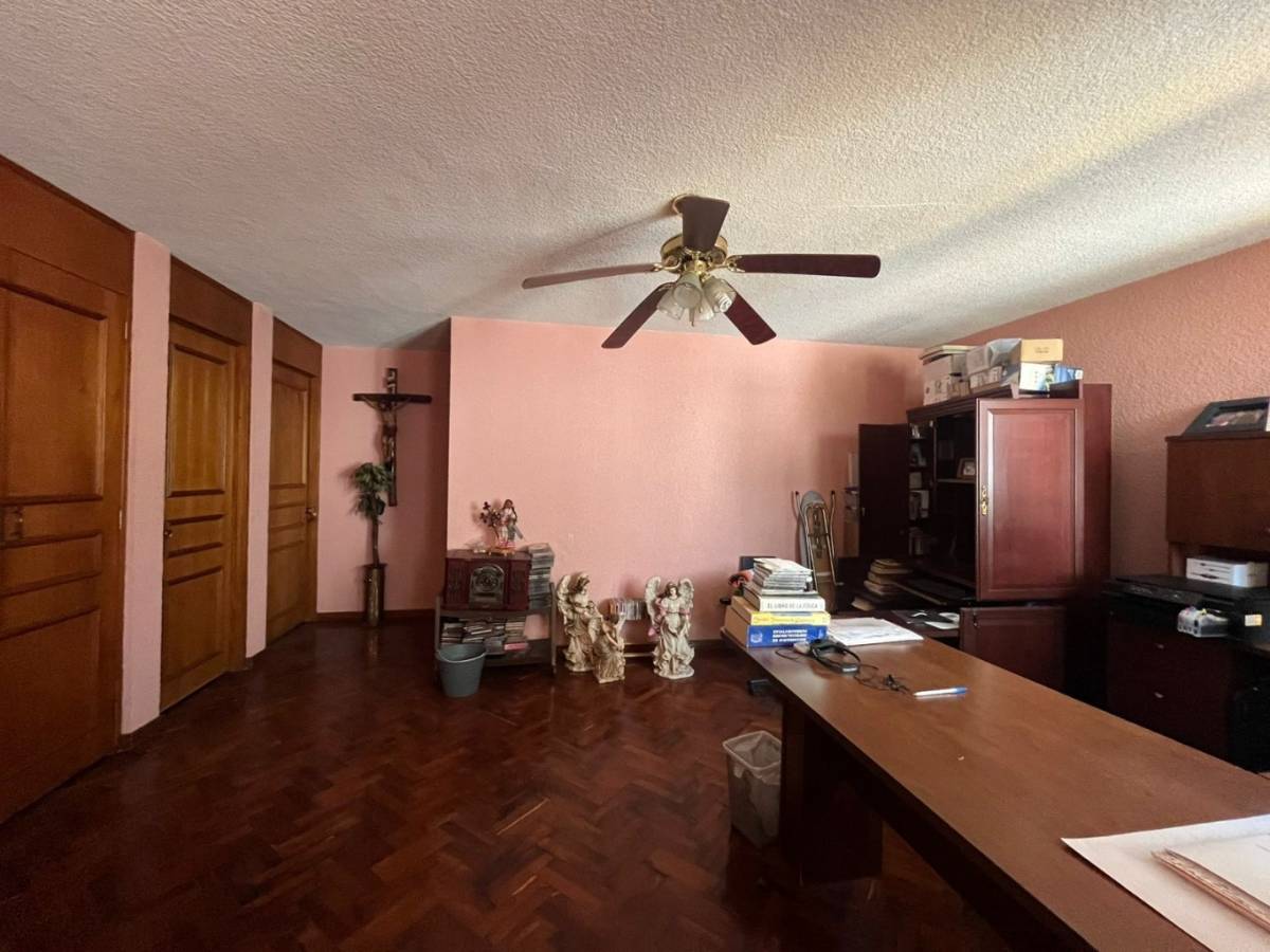 Vista de la casa
