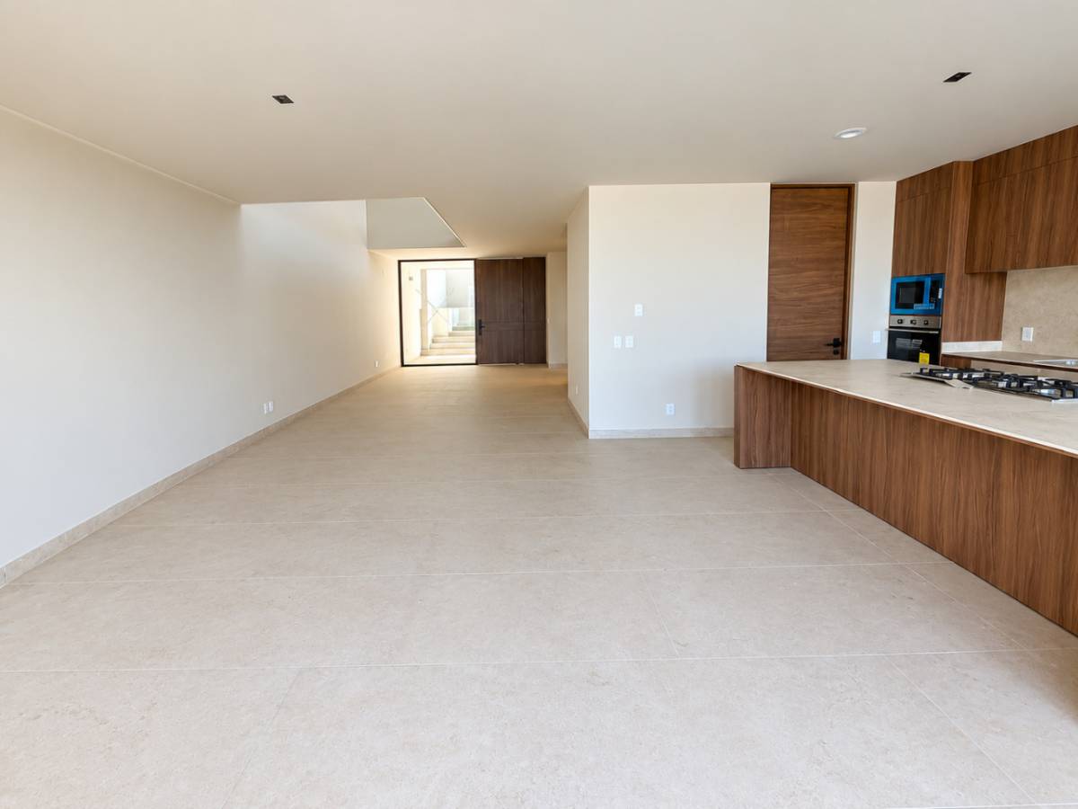 Sala, comedor y cocina