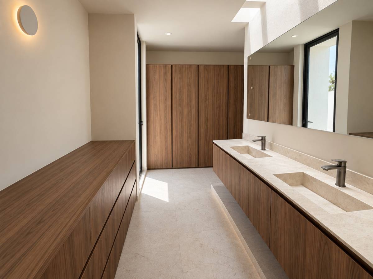 Vestidor y baño principal