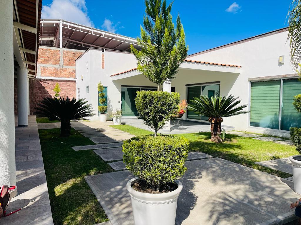 Vista de la casa principal